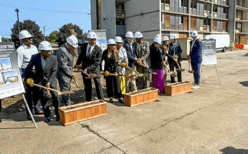 Groundbreaking at Ninety-Four Ten!